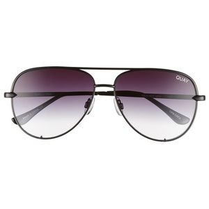 QUAY AUSTRALIA High Key x Desi Smoke Fade Aviators